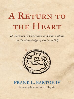 cover image of A Return to the Heart
